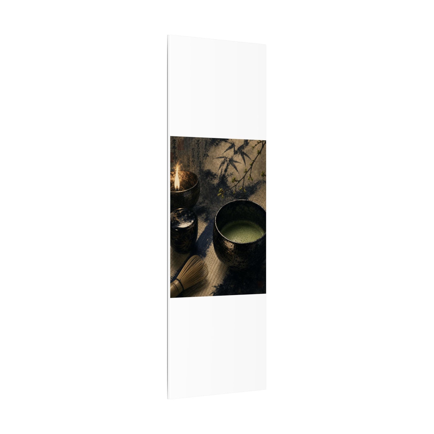 Ma Tea Ceremony Canvas Art - Zen Sumi E