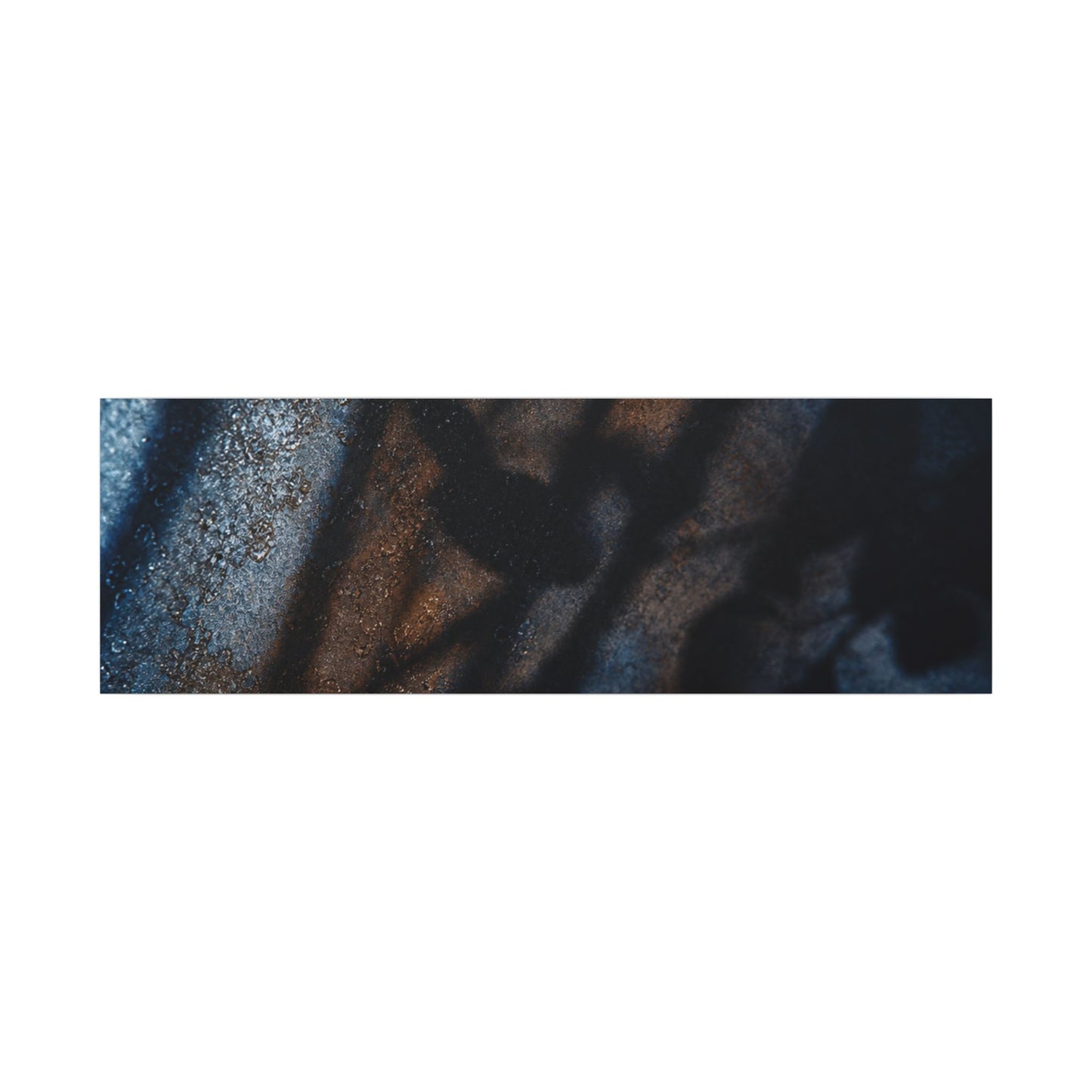Moonlight Shadow Play Canvas Art - Dark Japandi Ma