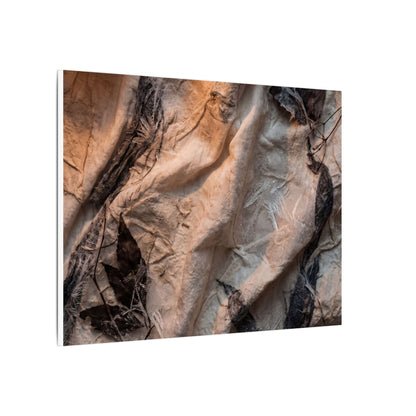 Candlelight Silk Drape Canvas Art - Japandi Mono No Aware