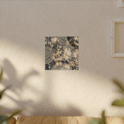 Healing Water Ripple Canvas Art - Gold Vein Kintsugi
