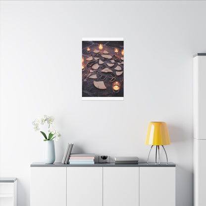 Winter Broken Pottery Broken Beauty Canvas Art | Beautiful Decor