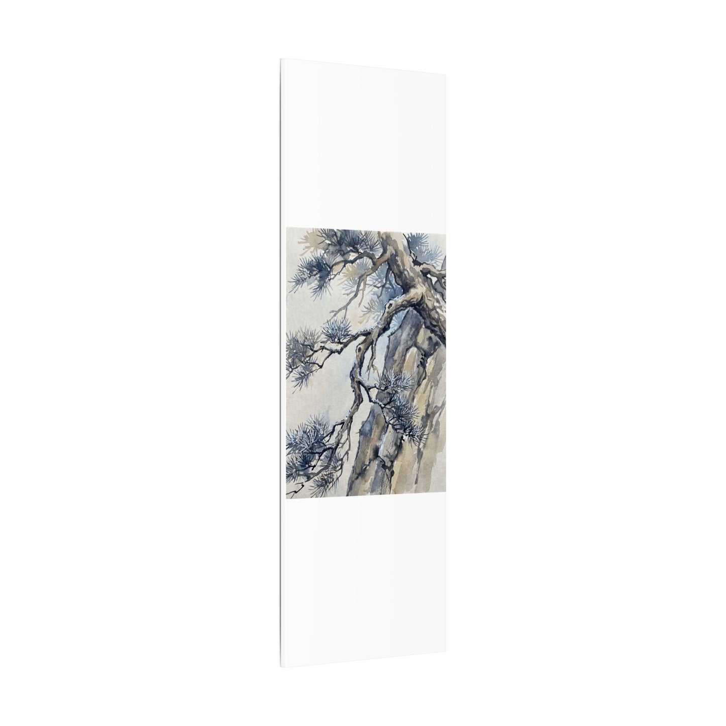 Moonlight Pine Tree Canvas Art - Japandi Seijaku