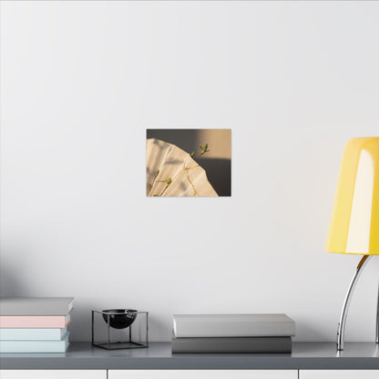Paper Fold Gold Vein Canvas Art | Healing Kintsugi Art