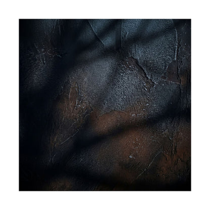 Shadow Play Wall Art Print | Winter Dark Japandi Moody Minimal Art