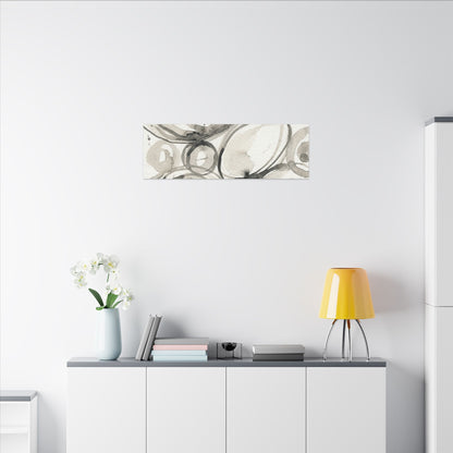 Handcrafted Feel Japandi Watercolor Canvas Art