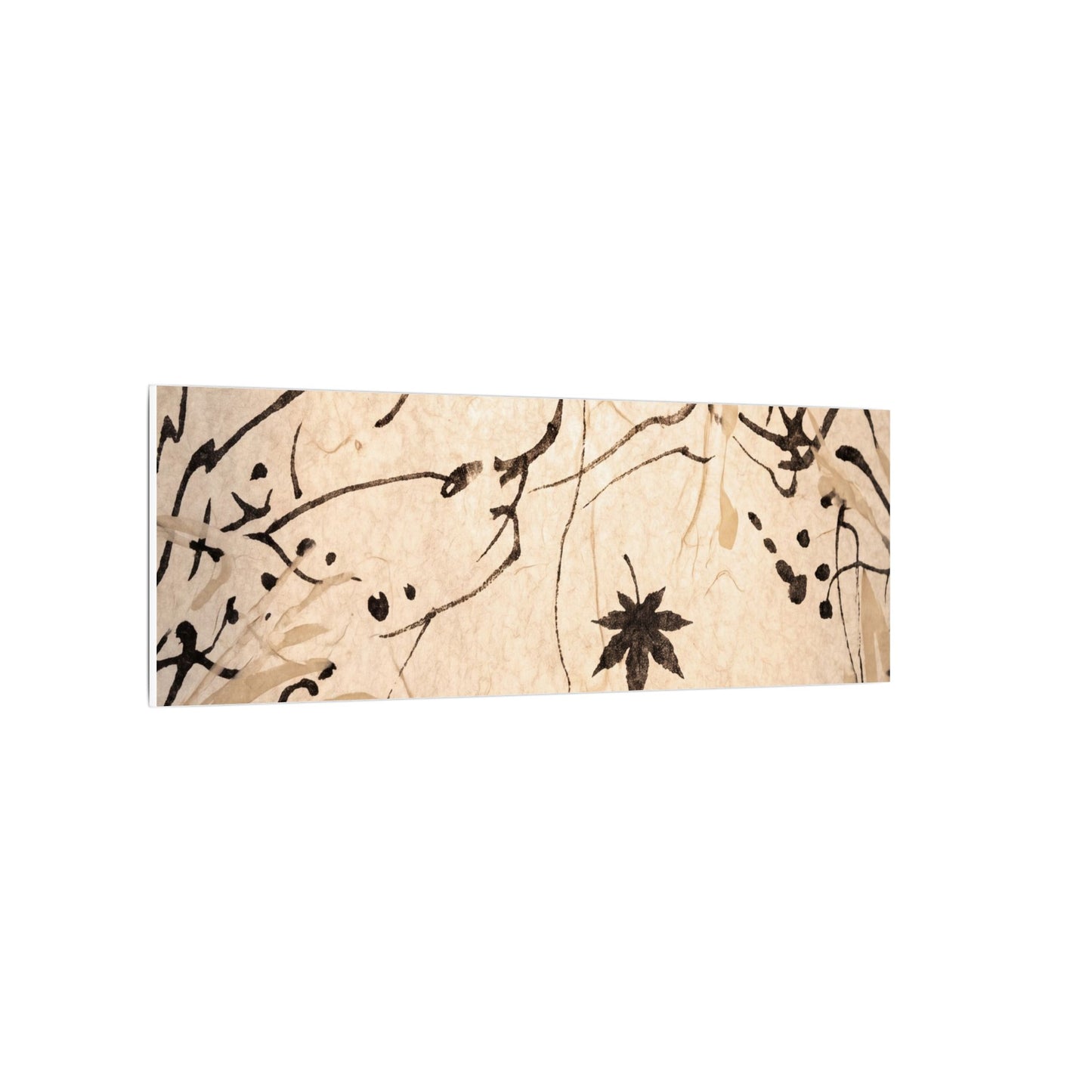 Golden Hour Shoji Screen Canvas Art - Japandi Fukinsei