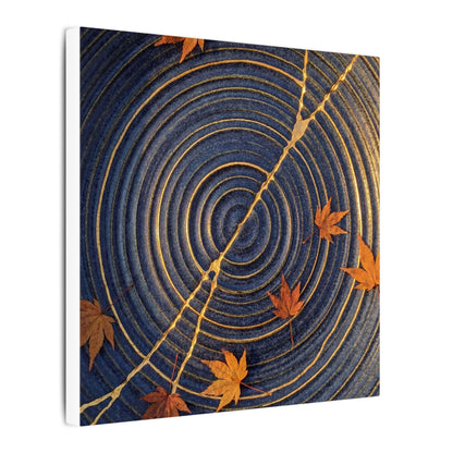 Water Ripple Gold Repair Canvas Art | Healing Kintsugi Art