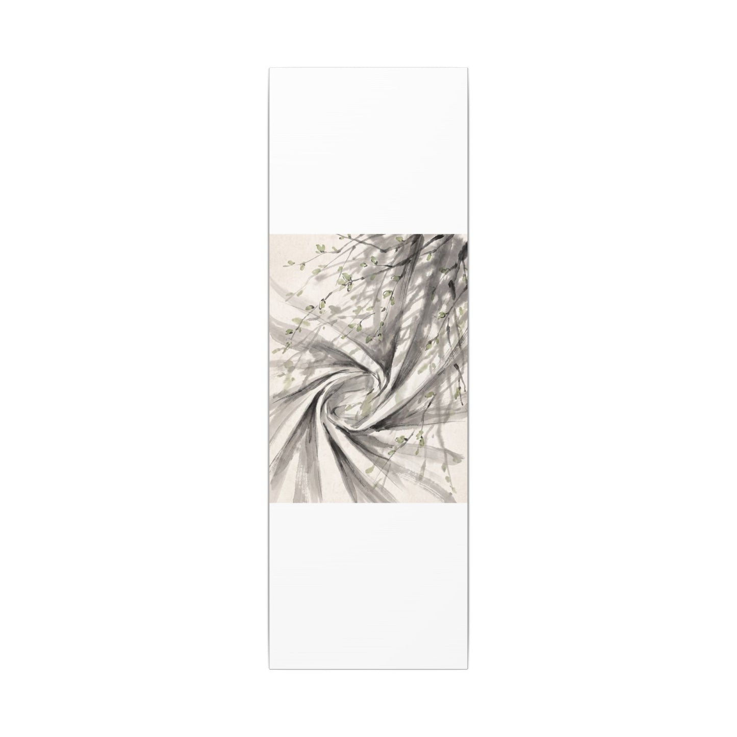 Silk Drape Spring Canvas Art | Zen Contemplative Design