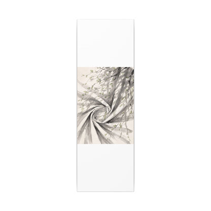 Silk Drape Spring Canvas Art | Zen Contemplative Design