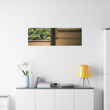 Tea Ceremony Enso Canvas Art | Serene Zen Art