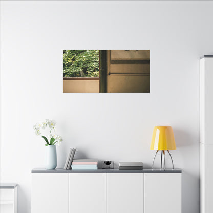 Tea Ceremony Enso Canvas Art | Serene Zen Art