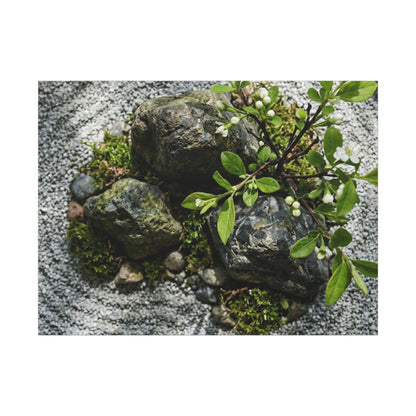 Zen Ceramic Bowl in Dappled | Karesansui Canvas Art