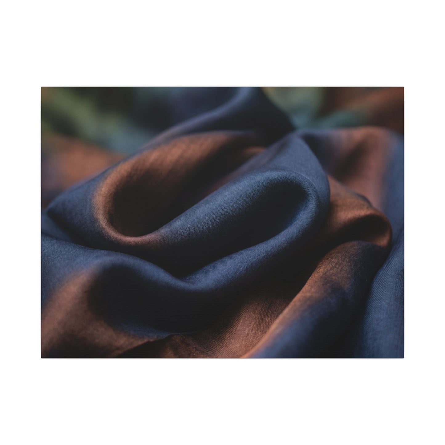 Summer Silk Drape Shadow Zen Canvas Art | Sophisticated Decor