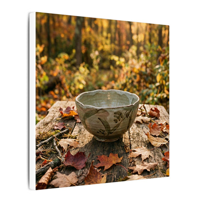 Spring Rock Garden Moody Minimal Canvas Art | Luxurious Decor