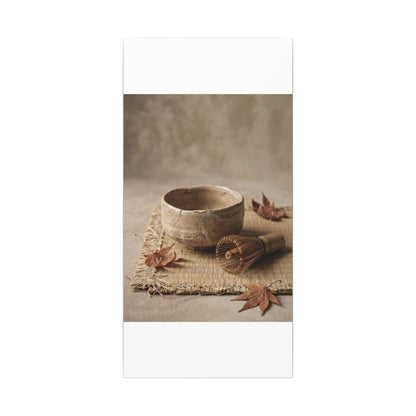 Ma Tea Ceremony Canvas Art - Japandi Texture