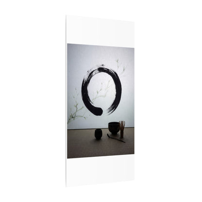 Tea Ceremony Enso Canvas Art | Peaceful Zen Art