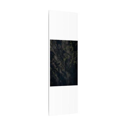 Overcast Shadow Play Canvas Art - Dark Japandi Seijaku