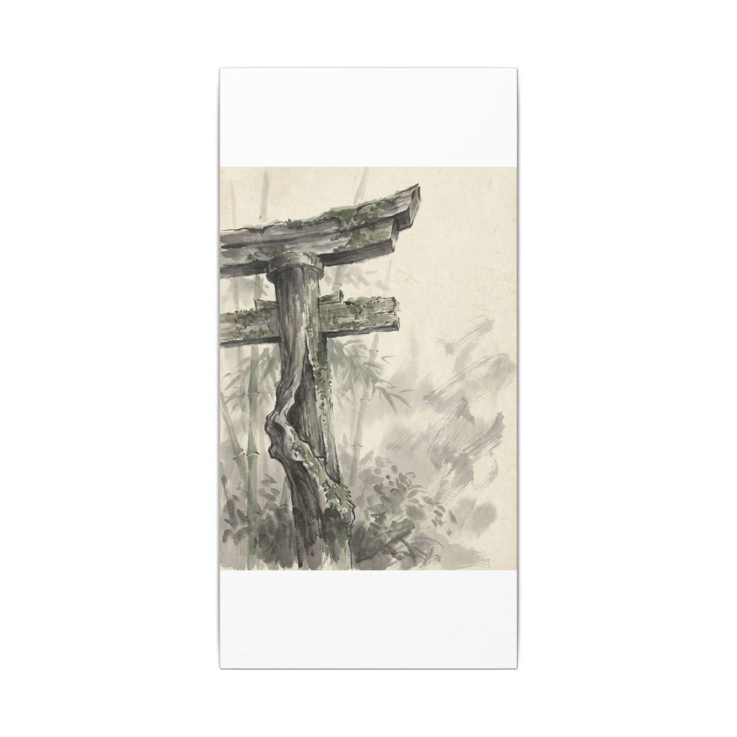Torii Gate Summer Canvas Art | Zen Tranquil Design