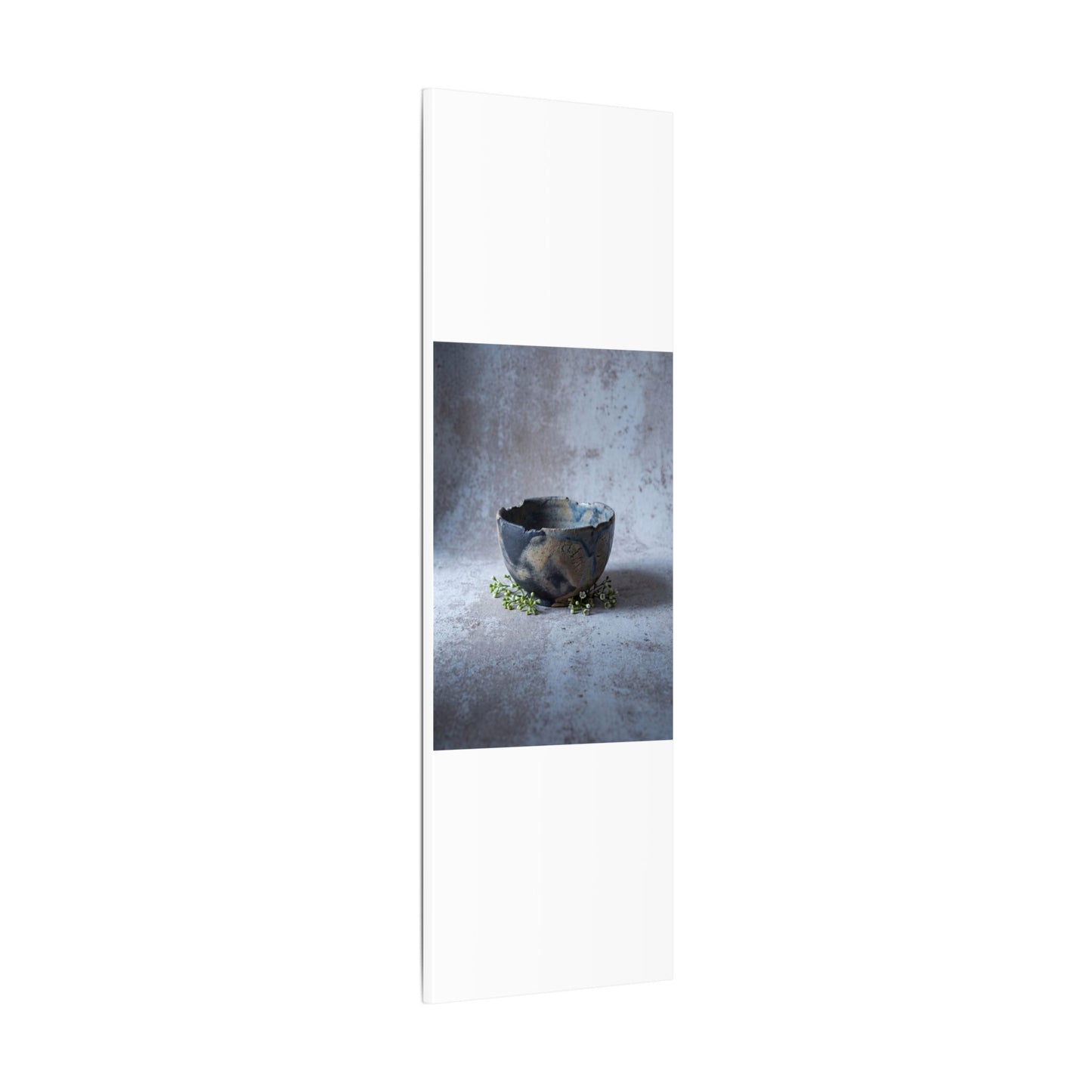 Ceramic Bowl Spring Canvas Art | Japandi Warm Design