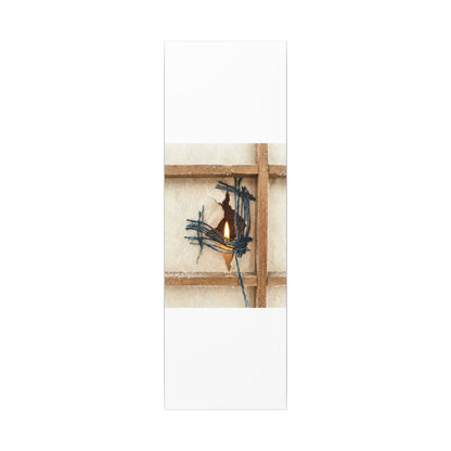 Winter Shoji Screen Broken Beauty Canvas Art | Resilient Decor