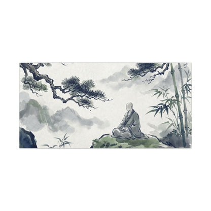 Zen Sumi-e Canvas Art