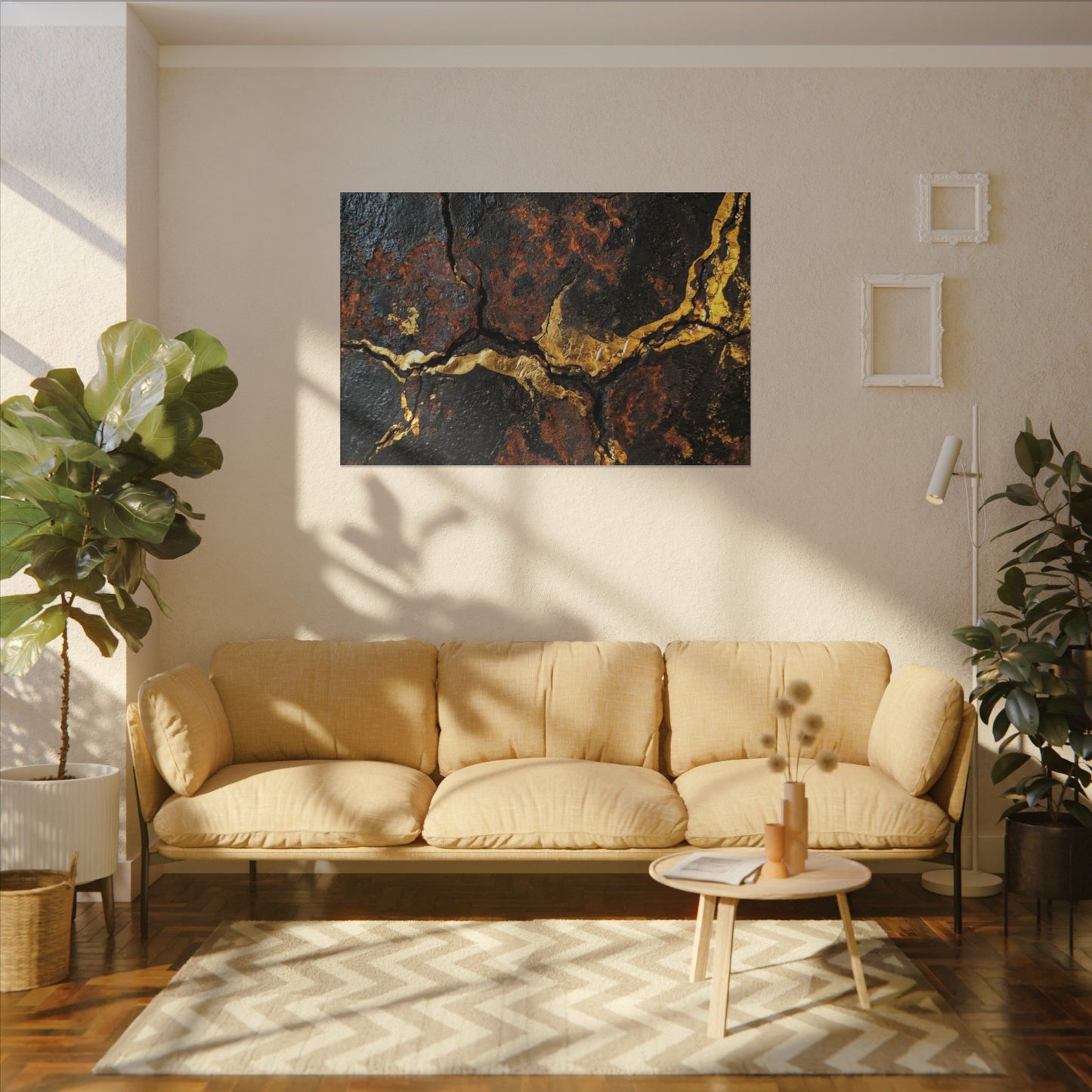 Kintsugi Broken Beauty Canvas Art