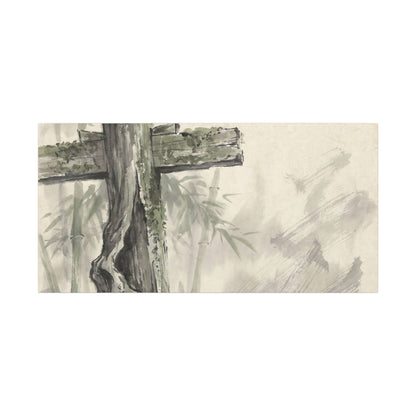 Torii Gate Summer Canvas Art | Zen Tranquil Design