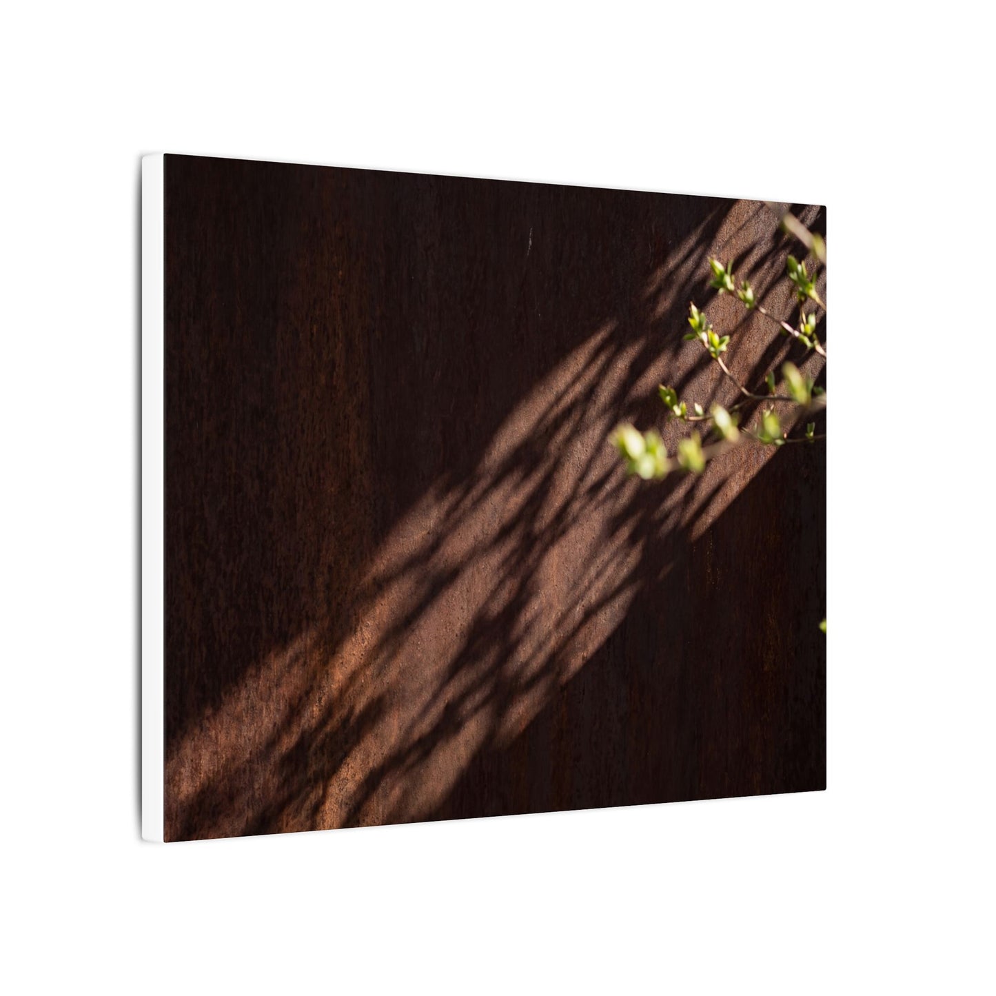 Rust Patina Moody Minimal Canvas Art | Sophisticated Dark Japandi Art