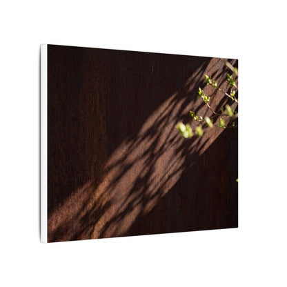 Rust Patina Moody Minimal Canvas Art | Sophisticated Dark Japandi Art