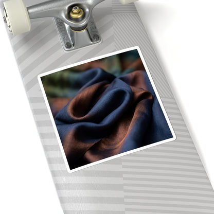 Shibui Silk Drape Sticker - Dark Japandi Shadow Zen