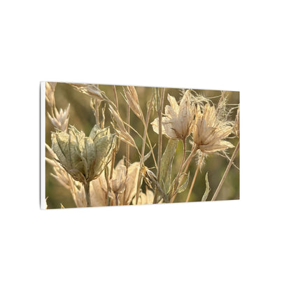 Summer Dried Flowers Minimal Line Canvas Art | Cozy Decor