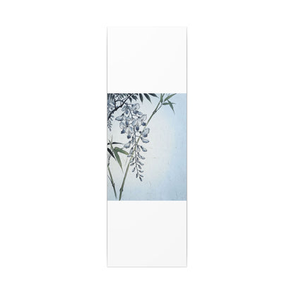 Zen Wisteria in Moonlight | Ukiyo E Inspired Canvas Art