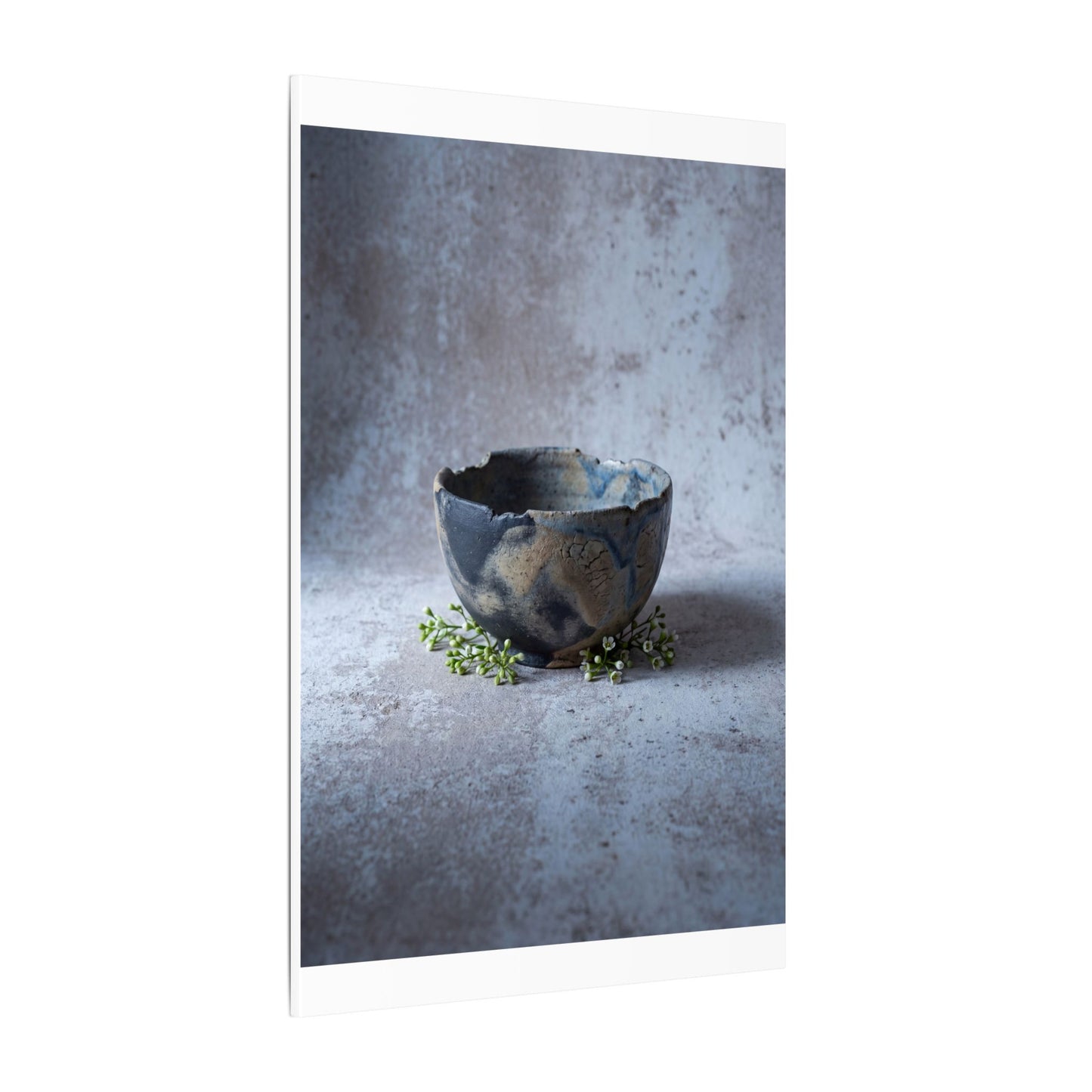 Ceramic Bowl Spring Canvas Art | Japandi Warm Design