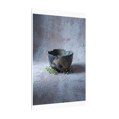 Ceramic Bowl Spring Canvas Art | Japandi Warm Design