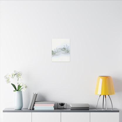 Moonlight Rock Garden Canvas Art - Japandi Ma