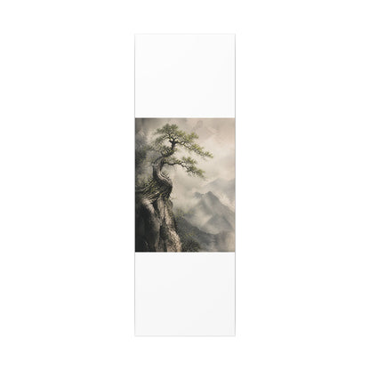 Spring Pine Tree Watercolor Canvas Art | Warm Decor