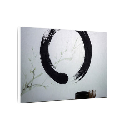 Tea Ceremony Enso Canvas Art | Peaceful Zen Art