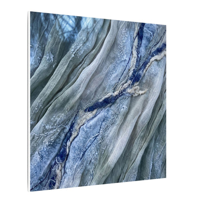 Moonlight Silk Drape Canvas Art - Japandi Mono No Aware