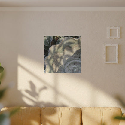 Dappled Ceramic Bowl Canvas Art - Japandi Seijaku
