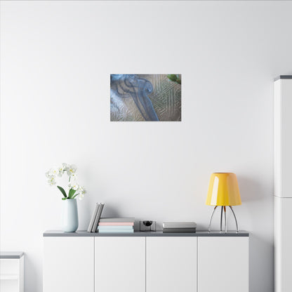 Spring Incense Smoke Japanese Pattern Canvas Art | Neutral Decor