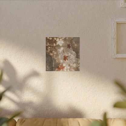 Datsuzoku Shoji Screen Canvas Art - Japandi Japanese Pattern