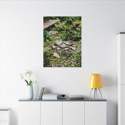 Summer Broken Pottery Gold Repair Canvas Art | Resilient Decor
