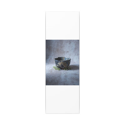 Ceramic Bowl Spring Canvas Art | Japandi Warm Design