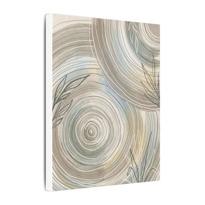 Kanso Water Ripple Canvas Art - Japandi Minimal Line
