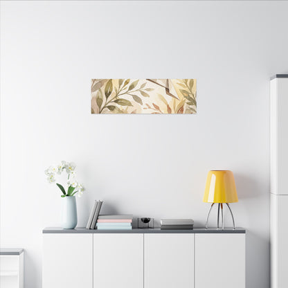 Fukinsei Paper Fold Canvas Art - Japandi Watercolor
