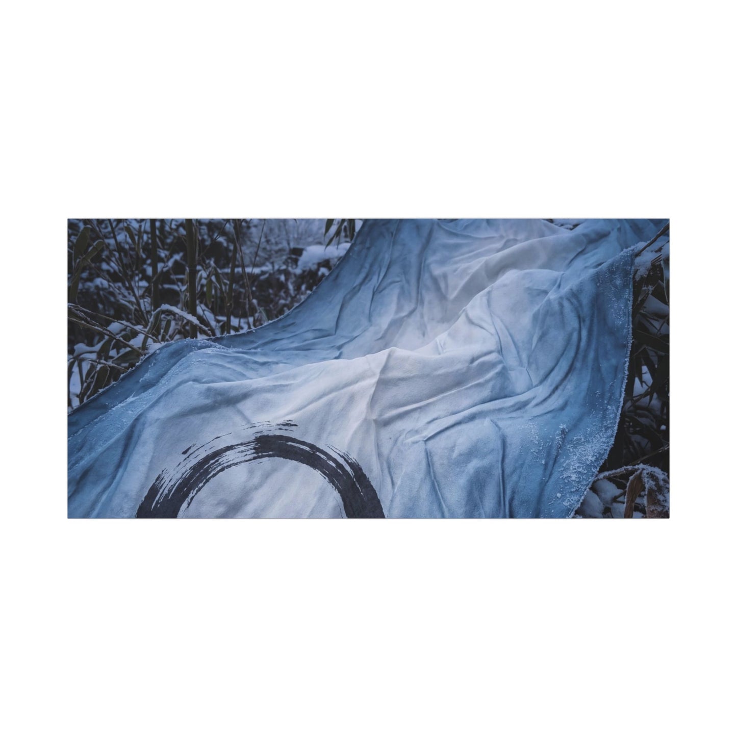 Moonlight Silk Drape Canvas Art - Zen Datsuzoku
