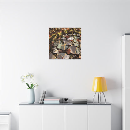 Broken Pottery Japanese Pattern Canvas Art | Elegant Japandi Art