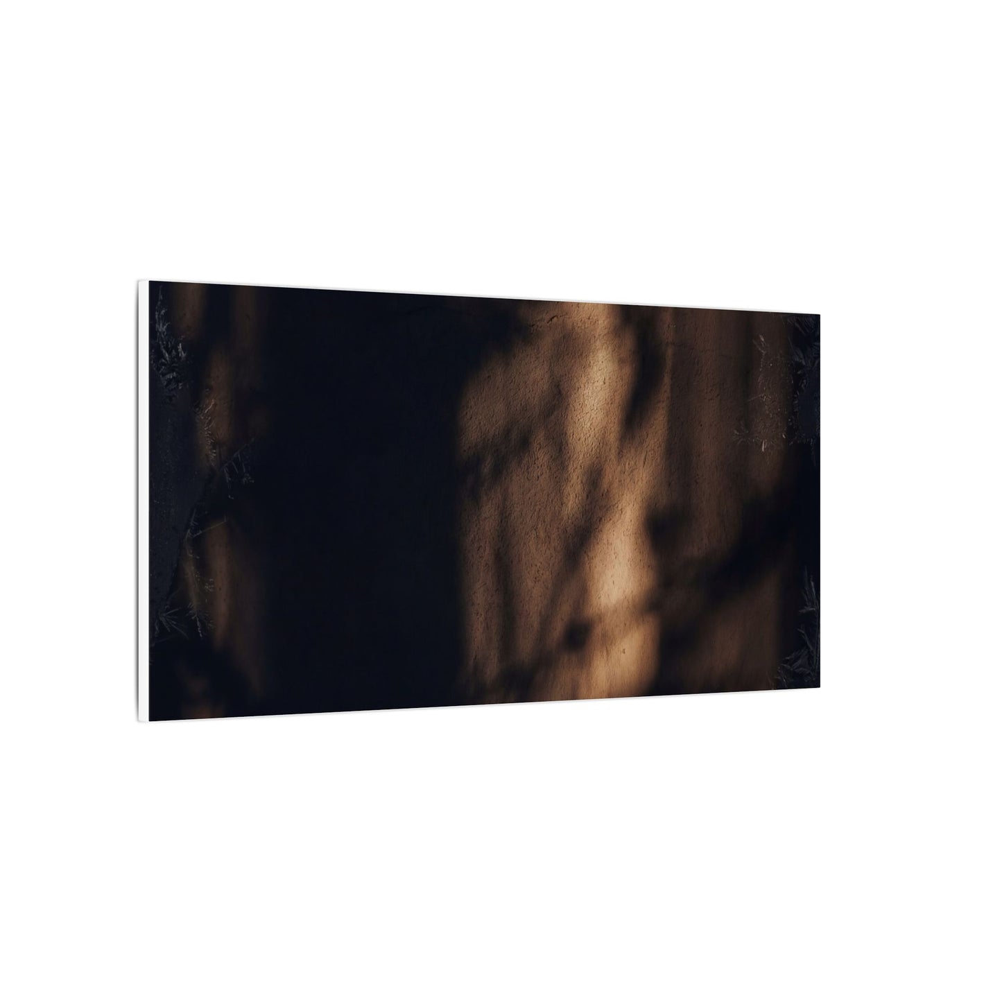 Winter Shadow Play Moody Minimal Canvas Art | Luxurious Decor