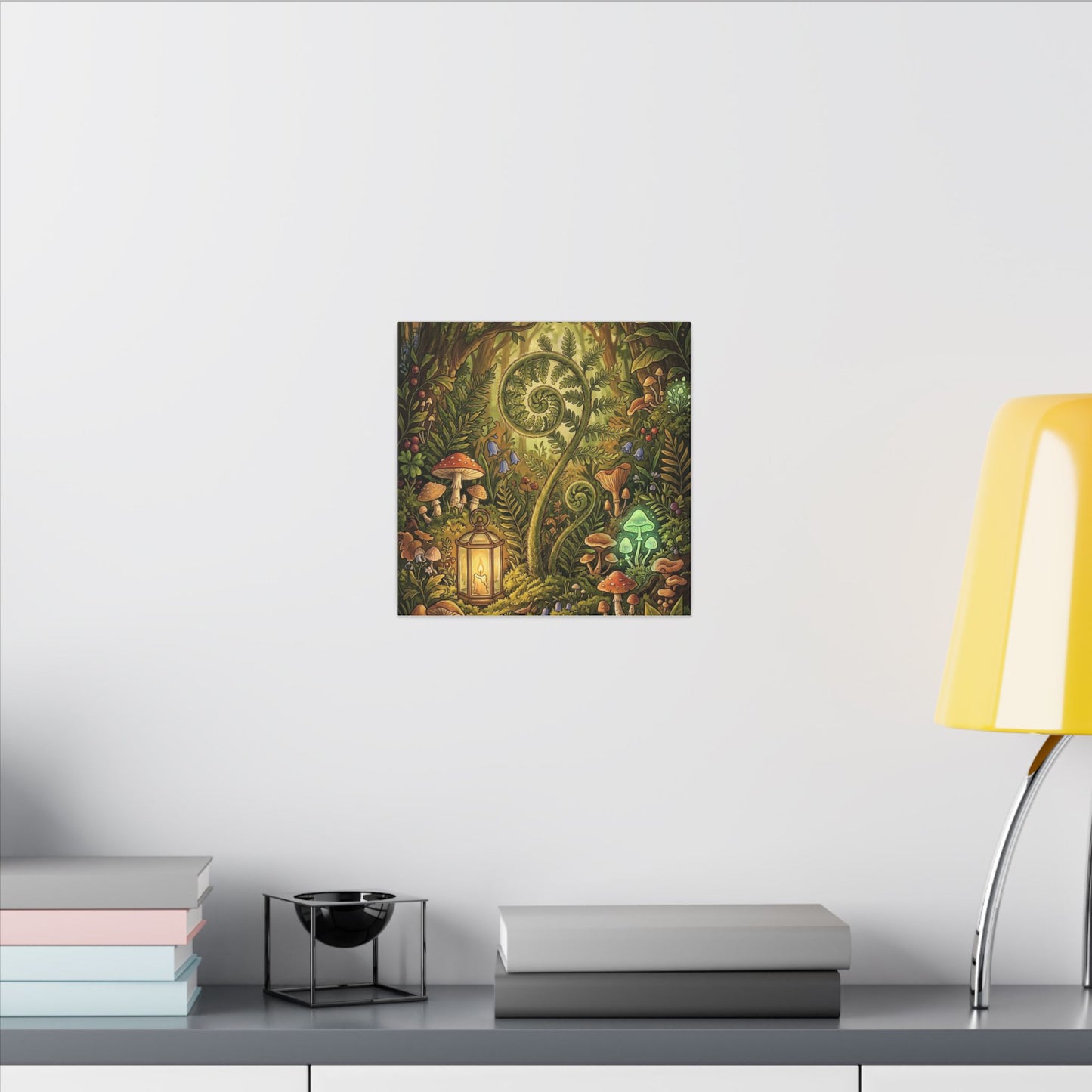 Elegant Ceramic Bowl Canvas Art - Minimal Line Japandi