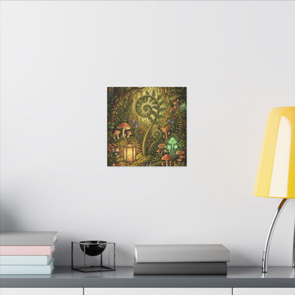 Elegant Ceramic Bowl Canvas Art - Minimal Line Japandi